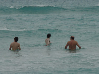 C'est pas chaud pour la pipe � eau...