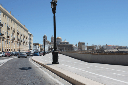 La vieille ville de Cadiz