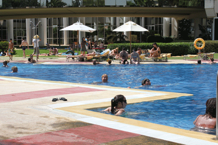 � 44 degr�s, tr�s appr�ci�e !!!