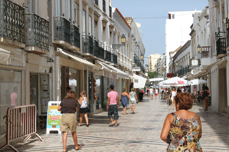 Le quartier pi�tonnier