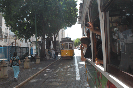 Le tramway de Lisbonne