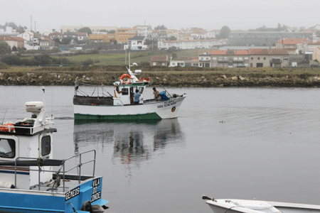 Un des nombreux bateau de p�che