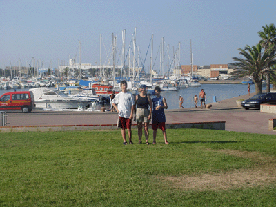 La marina de Canet sur Mer