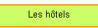 Les h�tels