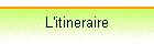 L'itin�raire