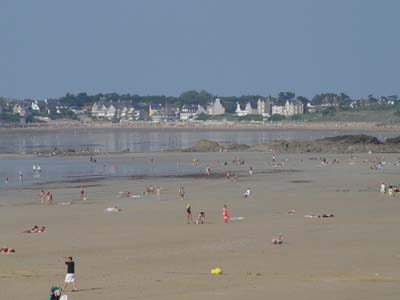 La plage de St-Malo