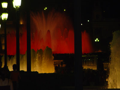Les fontaines magiques