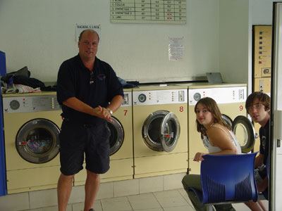 L'heure du lavage...