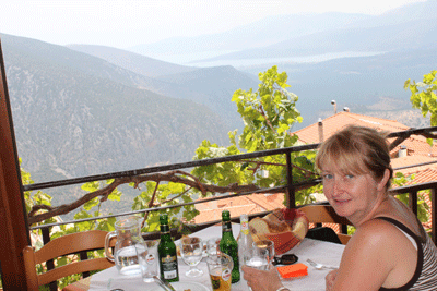 Bon d�ner dans un d�cors magnifique