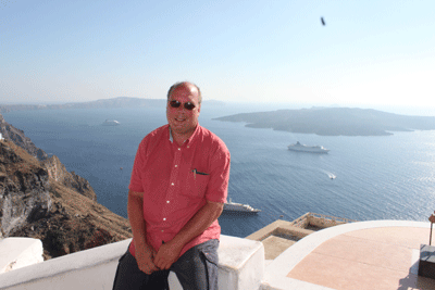 Fira, vue de haut