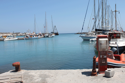 Un des ports que nous avons visit�...