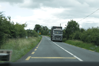 �troit comme route...