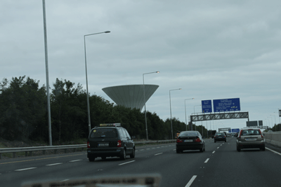 On arrive � Dublin