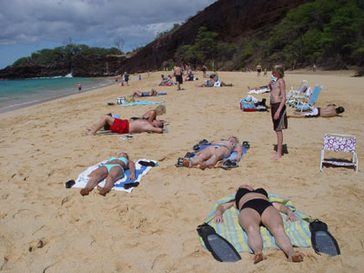 Pas facile la vie de vacancier...