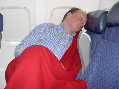 Un peu de sommeil apr�s une longue nuit...