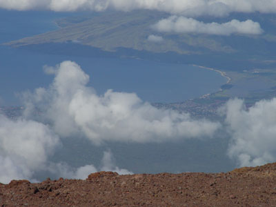 Kihei vu du sommet