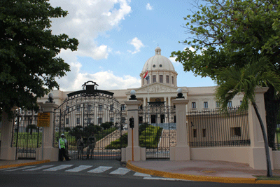 Le palais pr�sidentiel