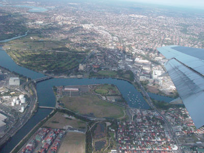 Une autre vue a�rienne de Sydney