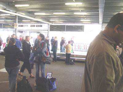 Ordinaire comme terminal, une chance il n'y a pas de neige ici