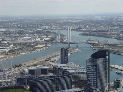 La vue � partir de la tour Rialto