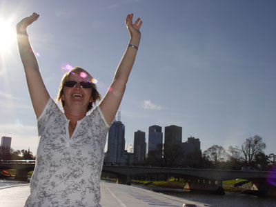 Ah que c'est le fun � Melbourne!!!
