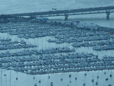 La marina d'Auckland