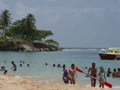La plage de Store Bay