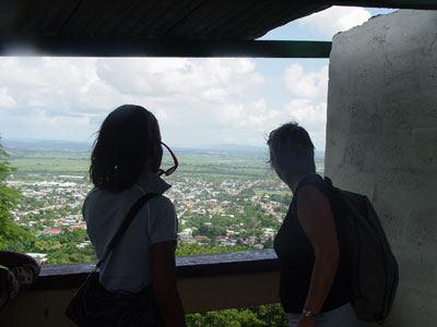 La vue du haut du mont St-Benoit