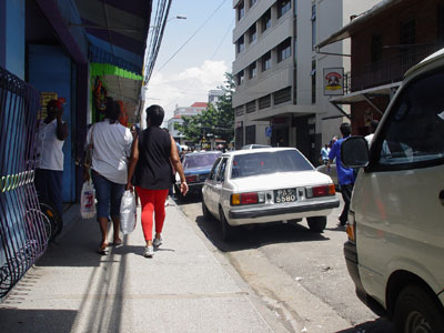 Une rue du centre-ville