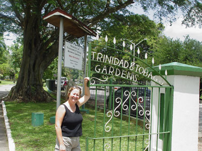 L'entr� du jardin botanique